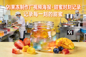 9I果冻制作厂视频海报 - 甜蜜时刻记录